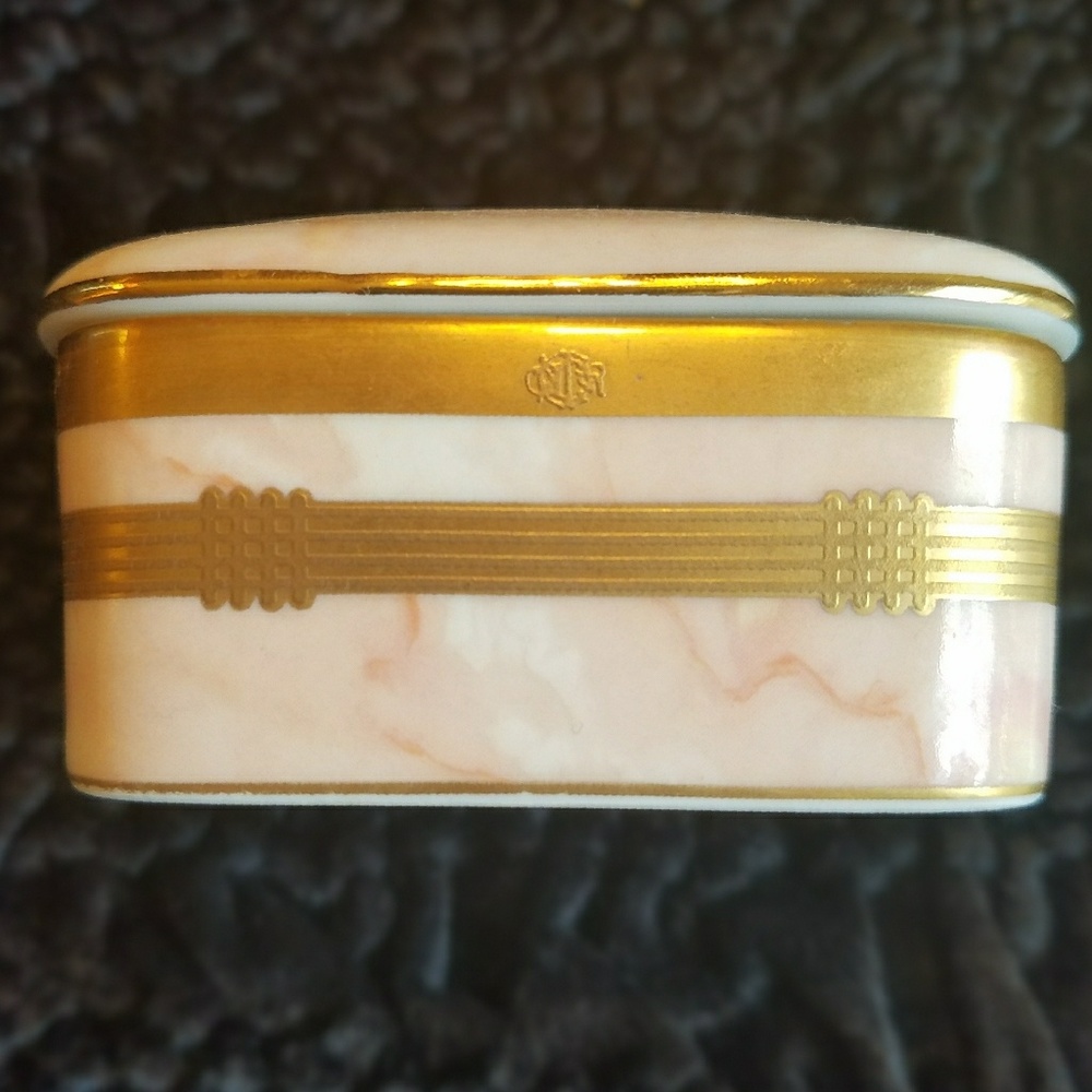 Christian Dior porcelain box